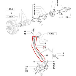 LINKA SPRZĘGŁA NEW HOLLAND CASE 5175762