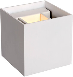 Lampa ścienna góra-dół XIO 09217/04/31 Lucide metalowa kostka