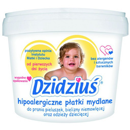 Hipoalergiczne płatki mydlane do prania bielizny niemowlęcej