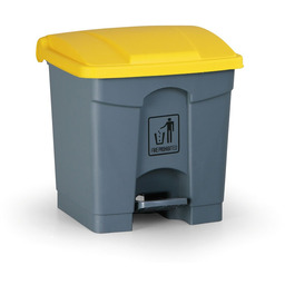 Uniwersalny kosz na śmieci do segregacji z pedałem,