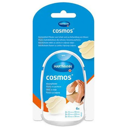 Cosmos Plaster na pęcherze 3 rozmiary, 6szt. KRÓTKA