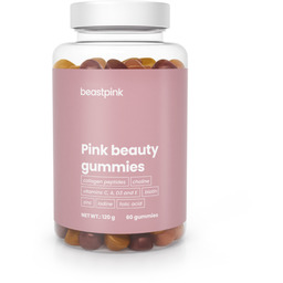BeastPink Żelki Pink Beauty grejpfrut papaja wiśnia