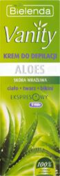 Bielenda Vanity, krem do depilacji, Aloes, 100 ml