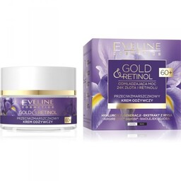 EVELINE Gold & Retinol Przeciwzmarszczkowy krem odżywczy 60+