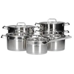 Zwieger Fusion Indukcja Stal nierdzewna 11 elementów Zestaw