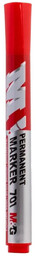 Marker suchościeralny 1-3 mm czerwony (10szt) M&G