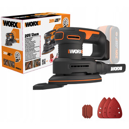Szlifierka oscylacyjna Worx WX822.9 Akumulatorowa