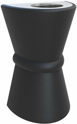 Elstead Lighting Ogrodowa lampa ścienna DUNGARVAN-BLK dwukierunkowa czarna
