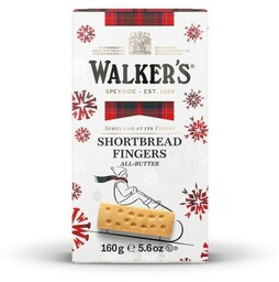 Ciastka Walkers Shortbread Paluszki Świąteczne 160g