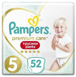 Pampers Premium Care Pants 5 Pieluchomajtki Junior, 52
