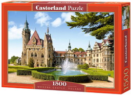 Castorland Puzzle 1500 Zamek Moszna - Polska CASTOR