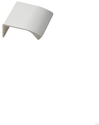 Uchwyt meblowy krawędziowy Edge Straight 40 Aluminiowy Biały