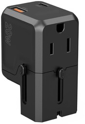 Ładowarka podróżna Choetech PD6038 USB-C USB-A PD 20W
