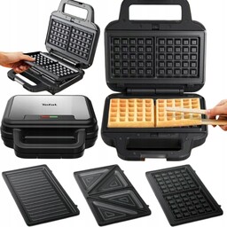 Opiekacz Tefal 3w1 Gofrownica Paninia Do Kanapek Sandwich