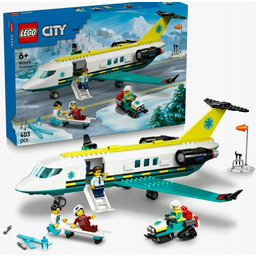 Lego(r) City 60465 Samolot pogotowia ratunkowego