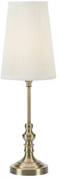 Markslojd Klasyczna lampa stołowa Noble 108969 ryflowany klosz