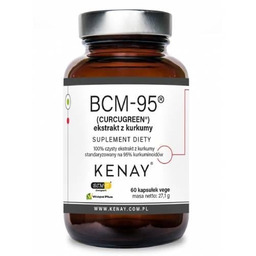 KENAY BCM-95 Ekstrakt z kurkumy, 60 kaps.