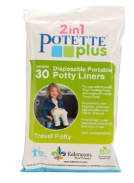 Potette Plus, Wkłady do nocnika, jednorazowe, 30 szt.