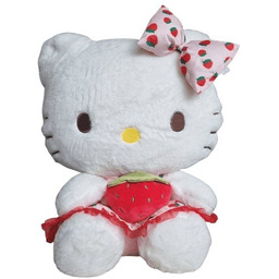 Maskotka Pluszak Duża Hello Kitty Z Truskawką 45