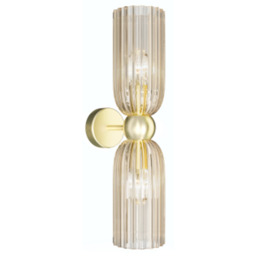 Campana - kinkiet 43 cm podwójny cylindryczny szkło