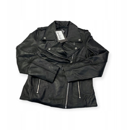 Skórzana kurtka damska ramoneska Real Leather S