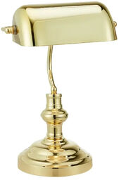 Markslojd Regulowana lampa stołowa Bankers 108977 bankierka