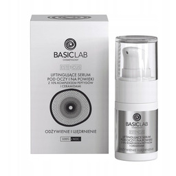 BasicLab, Liftingujące serum pod oczy, Serum wygładzające