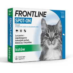 BOEHRINGER INGELHEIM frontline spot-on dla kotów