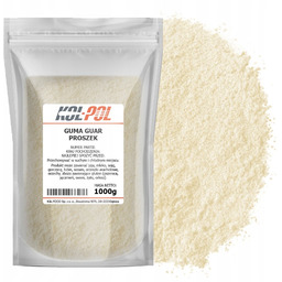 GUMA GUAR 1kg Zagęstnik spożywczy naturalna mocna wysoka