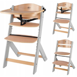 Kinderkraft Enock Krzesełko Do Karmienia Drewniane