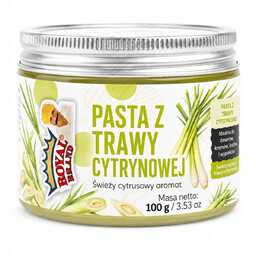 Naturalna Pasta z trawy cytrynowej 100g do pieczenia