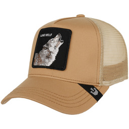 Czapka Lone Wolf Trucker by Goorin Bros., beżowy,