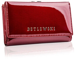 Portfel damski BETLEWSKI ZBPD-BS-108 CZERWONY