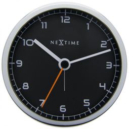 Nextime Zegar stołowy (czarny) Company Alarm