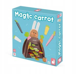 Gra strategiczna drewniana dla 2-4 os. Magiczna marchewka