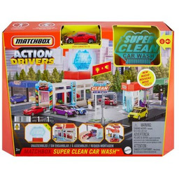 MATCHBOX Myjnia samochodowa Prawdziwe Przygody HNJ54 Czujnik dymu