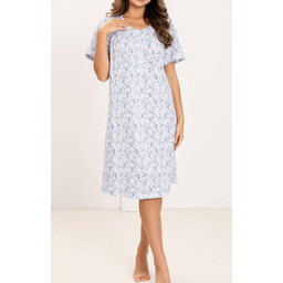 Koszula nocna Regina 018 niebieska