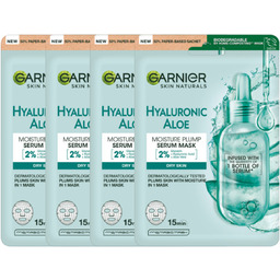 Garnier Hyaluronic Aloe Serum Maska rewitalizująca z kwasem