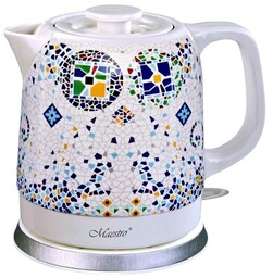 MAESTRO Czajnik elektryczny ceramiczny MR-068 nieb.