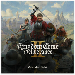 Kalendarz Kingdom Come: Deliverance II 2026 (naścienny) ENG