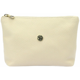 Gregorio Kosmetyczka damska ze skóry naturalnej zapinana