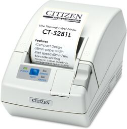 Drukarka termiczna Citizen CT-S281L (CTS281RSEWHPLM1)
