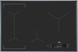 Płyta indukcyjna 78 cm czarne szkło AEG IAE84881FB