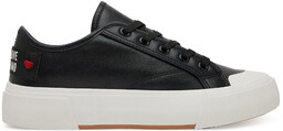 Trampki LOVE MOSCHINO JA15012G1MIA0000 Czarny