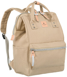 Damski plecak z tworzywa Peterson PTN BETA BEIGE