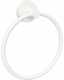 Sapho XR411W X-Round White uchwyt naręcznik okrąg, biały