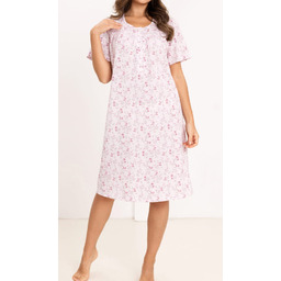 Koszula nocna Regina 018 różowa 2-3XL