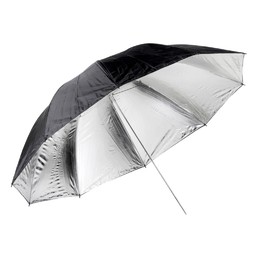Quadralite Parasolka srebrna 150cm
