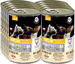 PetRepublic karma monoproteinowa z kurczaka dla psa, kawałki