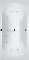 Wanna z hydromasażem prostokątna SC05-WP-DUO 170x80 cm szeroka